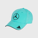 Boné Mercedes AMG Petronas Adidas (Turquesa/Preta)