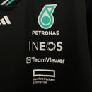 Camiseta Mercedes AMG PETRONAS Preta 2025 Season