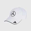 Boné Mercedes AMG Petronas Adidas (Branco/Preto)