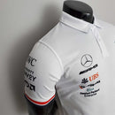 Polo Mercedes AMG PETRONAS Tommy Hilfiger (Branca)
