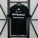 Camiseta Mercedes AMG PETRONAS Preta 2025 Season