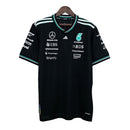 Camiseta Mercedes AMG PETRONAS Preta 2025 Season