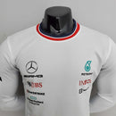 Camiseta Manga Longa Mercedes AMG PETRONAS Tommy Hilfiger (Branca)