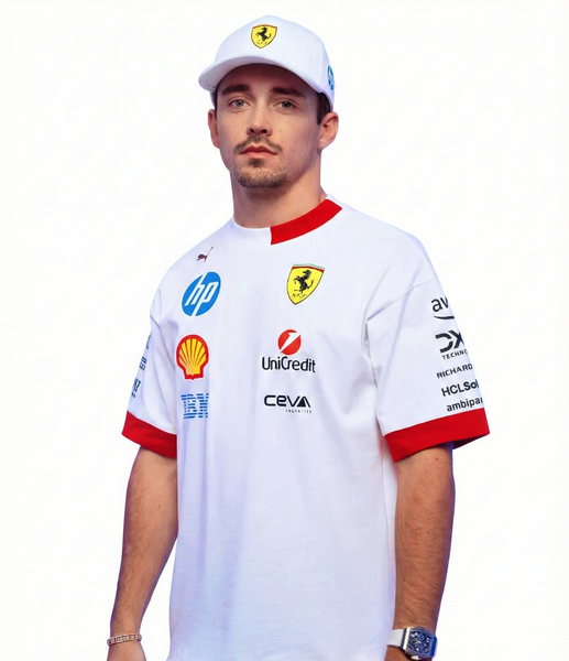 Camiseta Ferrari HP Miami Special Edition 2025 Season White