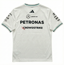 Camiseta Mercedes AMG PETRONAS Branca 2025 Season