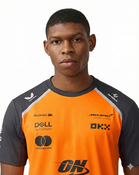 Camiseta Mclaren F1 Papaya/Phantom 2025 Season