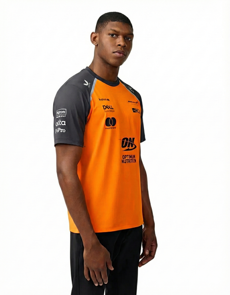 Camiseta Mclaren F1 Papaya/Phantom 2025 Season