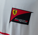 Camiseta Ferrari Branca Iconic Sponsorships Mashup