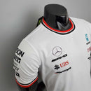 Camiseta Mercedes AMG PETRONAS Tommy Hilfiger (Branca)
