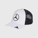 Boné Mercedes Pretonas - Branco e Preto F1